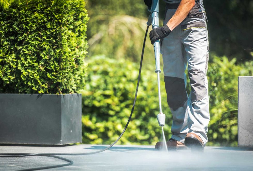 Pressure washing services